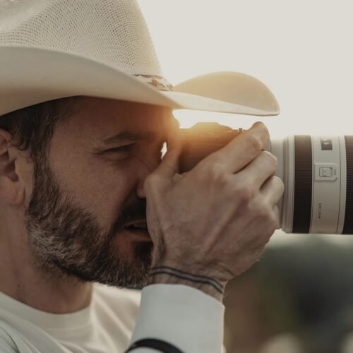 PolarPro Goldstache filter lifetyle photographer cowboy