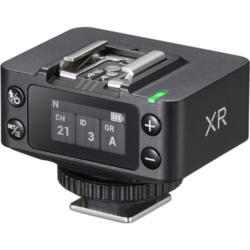 Godox XR – TTL juhtmevaba vastuvõtja Canonile ja Nikonile külgvaates