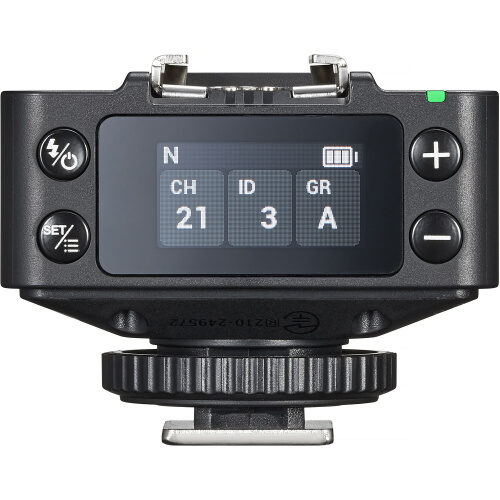Godox XR – TTL juhtmevaba vastuvõtja Canonile ja Nikonile ekraani vaates