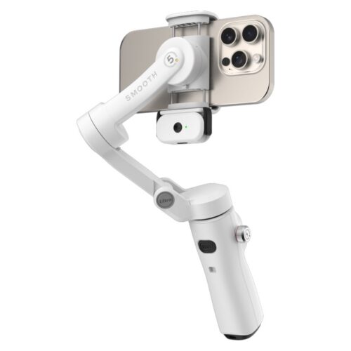 ZHIYUN Smooth Q5 Ultra Combo küljelt telefoniga