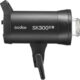 Godox SK300III-V – LED seadistuslambiga stuudiovälk külgvaade