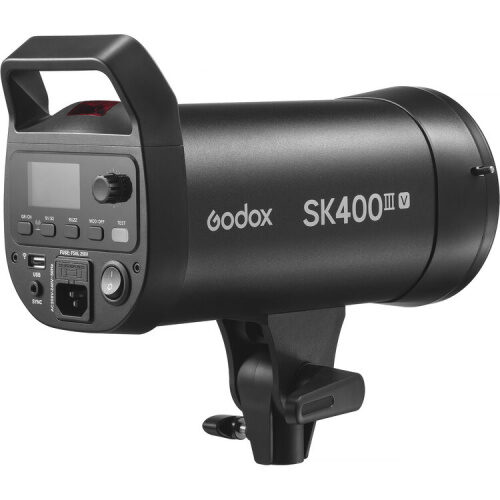 Godox SK400III-V – stuudiovälk LED tagantvaates led display