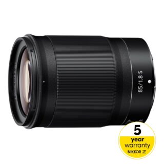 NIKKOR Z 85mm f/1.8 S 5 aastat garantii