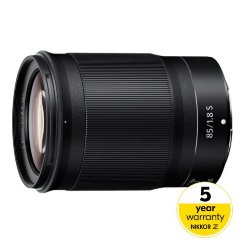 NIKKOR Z 85mm f/1.8 S 5 aastat garantii