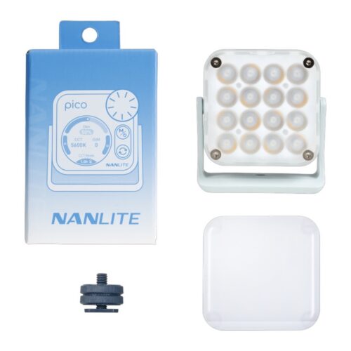 Nanlite_Pico_LED_Mini_Pocket_Light_Mint_Blue_komplektis