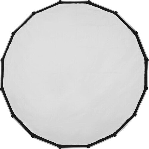 Godox QR-P60T – kiirkinnitusega parabolik softbox 60 cm Bowens bajonetiga rest vaade