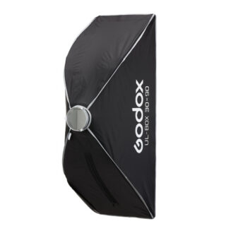 Godox UL-BOX-30x90 – kiirelt avatav ristkülik softbox Bowens bajonetiga 30 × 90 cm tagant vaade