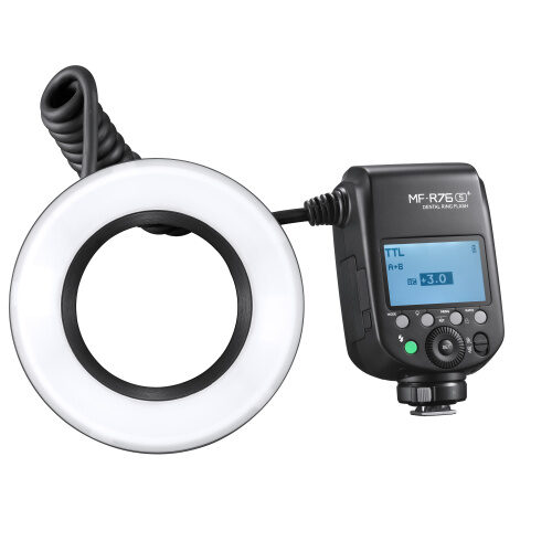 Godox MF-R76S+ Macro Dental Ring Flash Sony – professionaalne hambafoto ringvälk