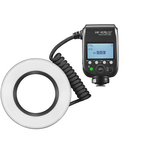 Godox MF-R76S+ Macro Dental Ring Flash Sony kaameratele