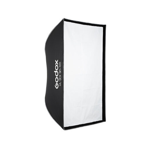 Godox UL-BOX 90x120 softbox esivaates valge difuuseriga