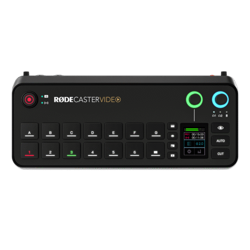 RODE RODECaster Video – kõik-ühes video- ja audioproduktsiooni stuudio