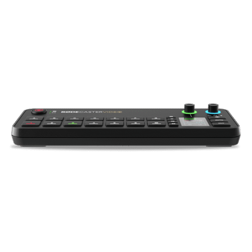 RodeCaster Video – kõik-ühes video konsool küljelt vaates