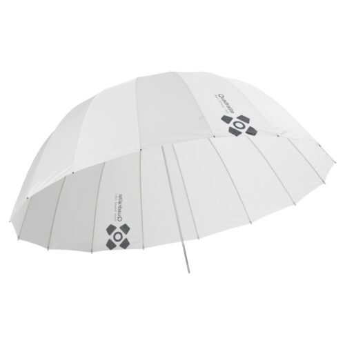 Quadralite Deep Space valge läbikumav vihmavari 130 cm