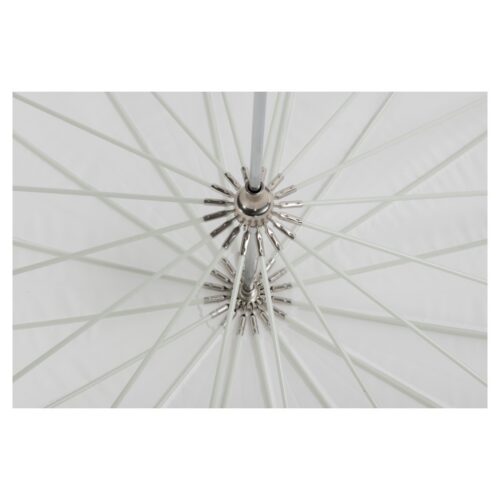 Quadralite Deep Space valge läbikumav vihmavari 130 cm seest