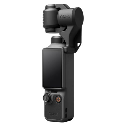 DJI Osmo Pocket 4 Creator Combo objektiiv tagant küljelt