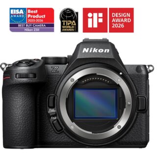 Nikon Z5II kaamera on pälvinud mitmeid auhindu. Teiste seas: EISA, TIPA ja IF Design Awards