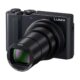 Panasonic TZ300 Black ees küljelt vaade suum avatud