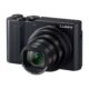 Panasonic TZ300 Black ees küljelt vaade suum pool avatud