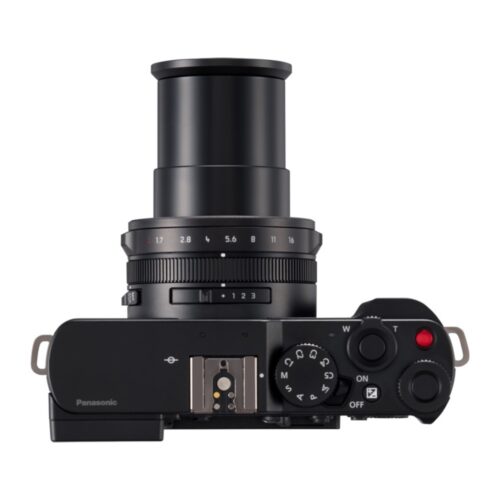 Panasonic Lumix L10 Black suum avatud