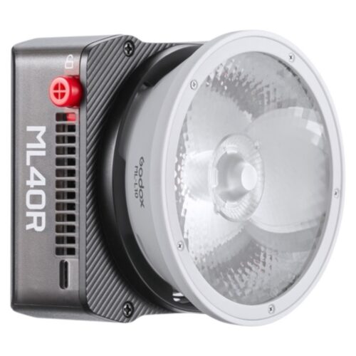 Godox RGB LED videovalgusti ML40R küljelt ML-L10