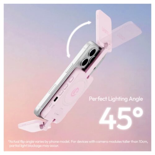 Ulanzi GL01 GlowUp Magsafe Fill Light (roosa) valgusti