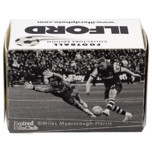 Ilford HP5 Plus 135-36 film Football piiratud väljalase analoogfotograafia