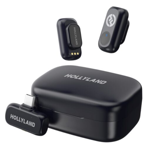 Hollyland LARK A1 Duo with USB-C RX + Charging Case