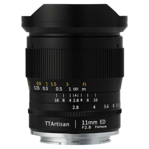 TTArtisan 11mm f/2.8 Fisheye Lens (Nikon Z Mount) küljelt