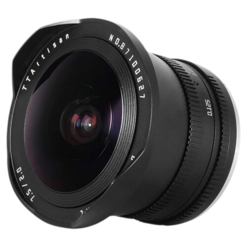 TTArtisan 7.5mm f/2.0 Fisheye Nikon Z (DX) eest küljelt