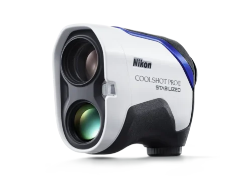 Nikon COOLSHOT PROII STABILIZED laserkaugusmõõtja eestvaade
