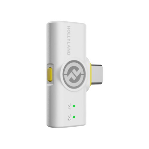 Lark M2 USB-C juhtmevaba mikrofoni vastuvõtja elevandiluu valge