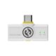 Lark M2 USB-C juhtmevaba mikrofoni vastuvõtja elevandiluu valge