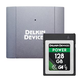 128GB Delkin CFexpress G4 Power I Type B I R1790/W1560 (G4) incl cardreader