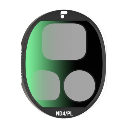 PolarPro DJI Mavic 4 Pro Vivid ND4/PL filter polarisatsiooniga eest vaates
