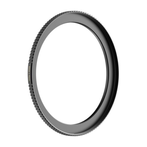 PolarPro Step-Up rõngas 82mm-95mm filteriadapter, CNC freestritud messing, sügav knurled serv, mattmust elektrolüüsviimistlus,