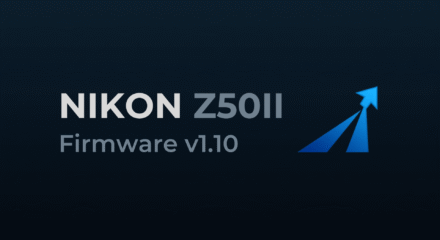 Nikon Z50II püsivara uuendus 1.10