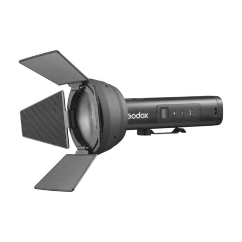 Godox-Bi-color-LED-Torch-light-FL15BI_barndoor