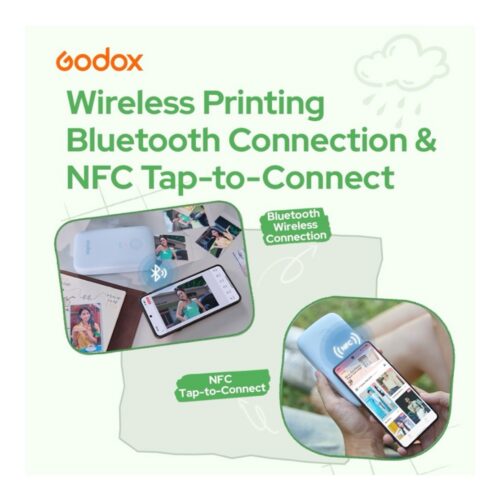Godox Portable Color Photo Printer P100 juhtmevaba