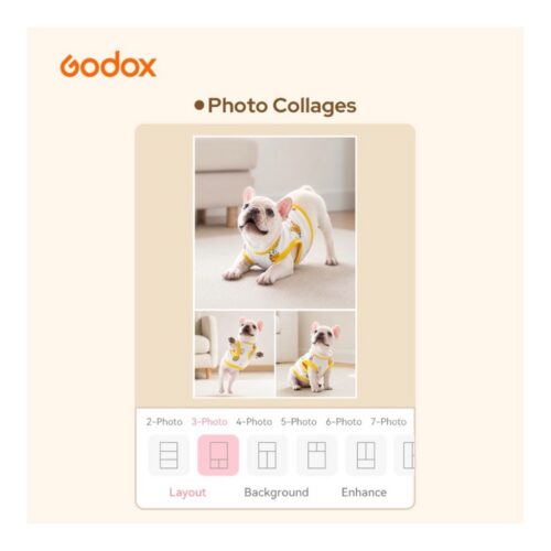 Godox Portable Color Photo Printer P100 fotokollaaz