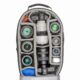 Think Tank Photo - StreetWalker HardDrive V2.0-seljakoti sisu