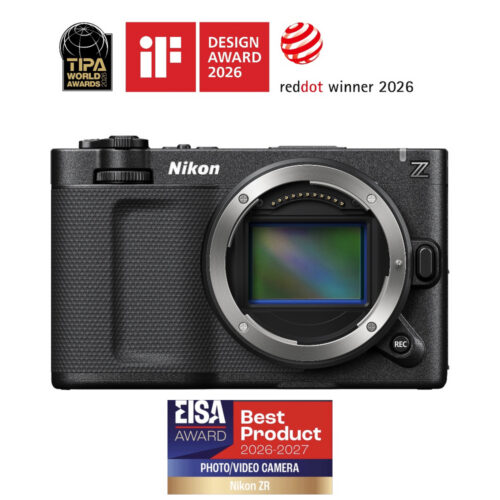 Nikon ZR koos võidetud auhindadega
