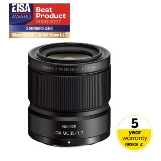 NIKKOR Z DX MC 35mm f/1.7 objektiiv võitis EISA auhinna