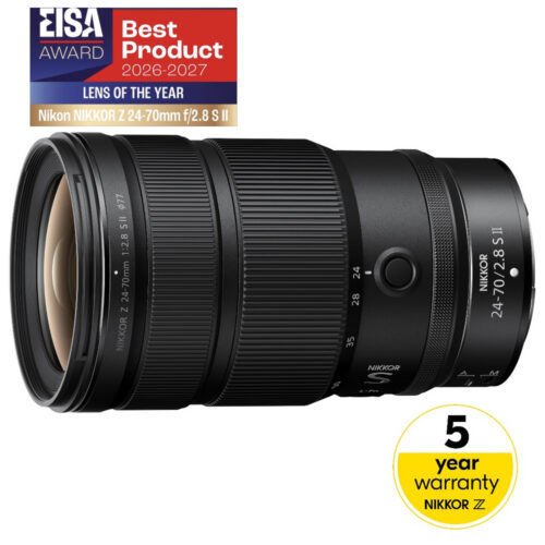 NIKKOR Z 24-70mm f/2.8 S II objektiiv võitis EISA auhinna