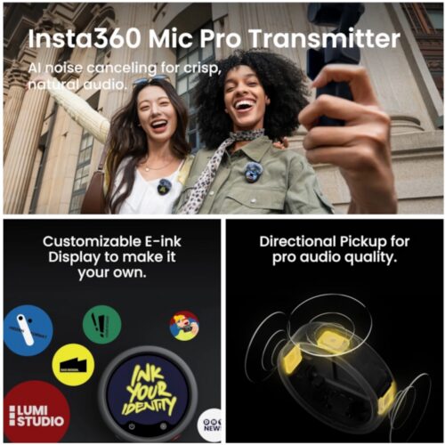 Insta360 Luna Ultra Creator Bundle Cosmic black Mic Pro