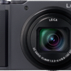 Panasonic Lumix DC-TZ300 hõbedane digikaamera, eestvaade sissetõmmatud objektiiviga