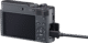 Panasonic Lumix DC-TZ300 tagant vaates, USB-C kaabel laadimispordis