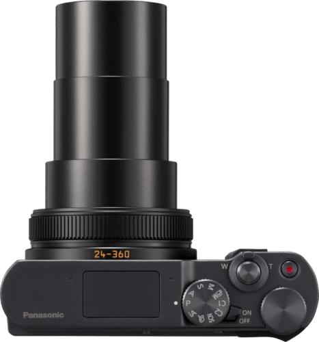 anasonic Lumix DC-TZ300 pealtvaade, objektiiv täies suumis 360mm