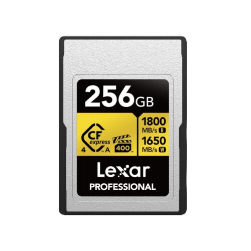 Lexar Professional GOLD CFexpress 4.0 Type A 256GB (R1800/W1650) otse
