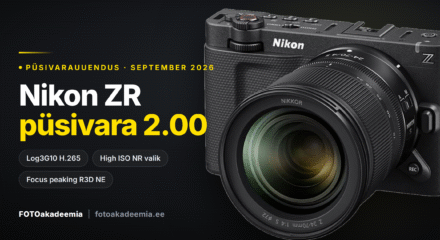 Nikon ZR püsivara 2.00 uudis