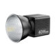 Ulanzi LT028 40W LED-videovalgusti hõbedase parabool-reflektoriga, külgvaade